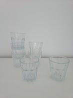 7 Picardie waterglaasjes, Glas of Glazen, Gebruikt, Ophalen of Verzenden, Glas