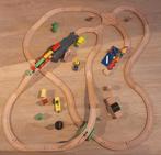Houten treinbaan startset, Ophalen of Verzenden, Zo goed als nieuw