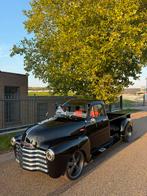 1953 Chevrolet 3600 5 window longbed stepside V8, Auto's, Automaat, Achterwielaandrijving, Zwart, Chevrolet