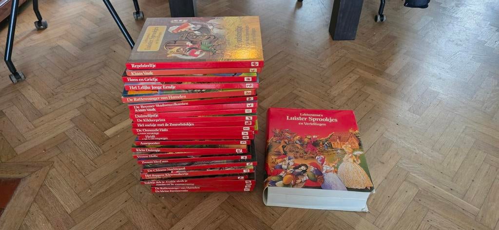 Lecturama Luister Sprookjes Cassette Boeken, Ophalen, Gelezen, Lecturama