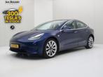 Tesla Model 3 Long-Range AWD 351pk 75 kWh [ AUTOPILOT+620KM, 27 €/maand, Zwart, Blauw, Origineel Nederlands