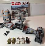 Lego 75202 Defense of Crait Star Wars, Ophalen of Verzenden, Gebruikt, Complete set, Lego