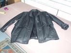 Zwarte dames leren jas maat 44, Ophalen of Verzenden, Gedragen, Maat 42/44 (L), Zwart