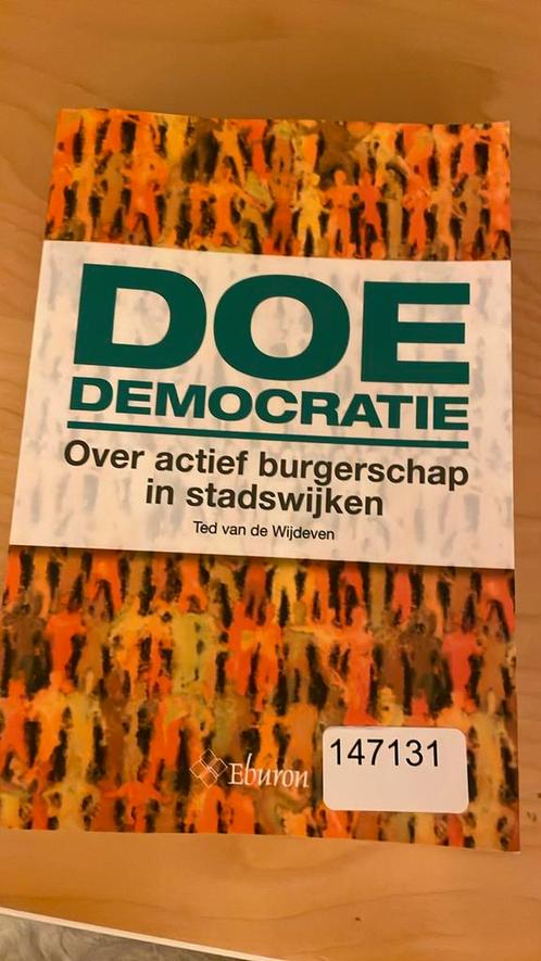 Ted van de Wijdeven - Doe-democratie, Boeken, Politiek en Maatschappij, Nieuw, Maatschappij en Samenleving, Nederland, Verzenden