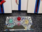 Swarovski Beeldje Margrieten Trio Kristal, Ophalen of Verzenden, Zo goed als nieuw, Figuurtje