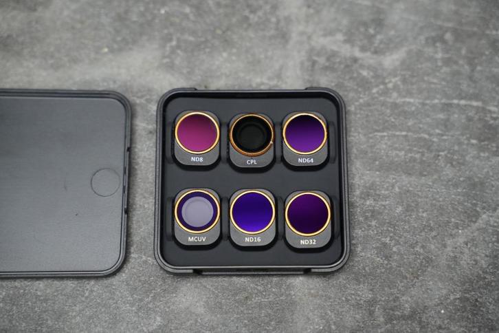 DJI Mini 4 Pro ND Filterset (8/16/32/64/MCUV/CPL), Audio, Tv en Foto, Drones, Zo goed als nieuw, Ophalen of Verzenden