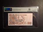 200 dinars Algerije unc PMG 66, Verzenden, Overige landen, Los biljet