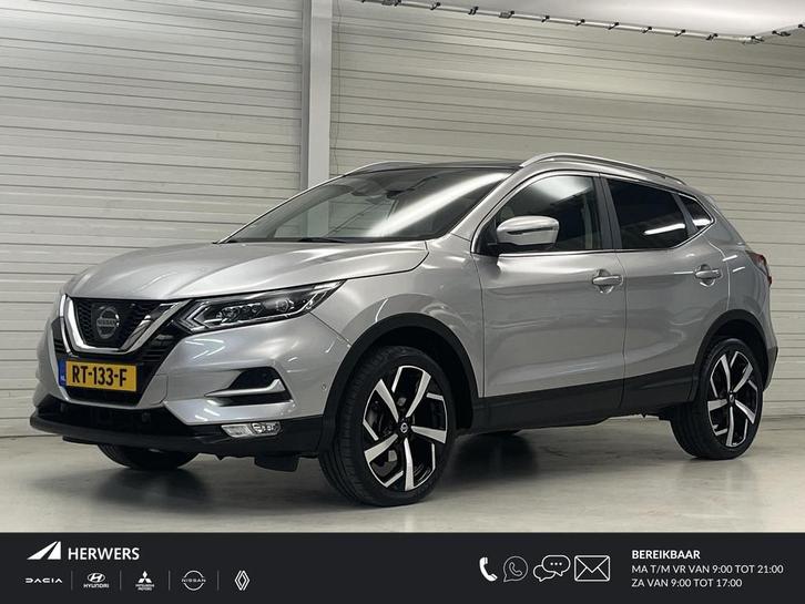 Nissan Qashqai 1.6 Tekna + / Trekhaak 1500 KG / Navigatie /, Auto's, Nissan, Bedrijf, Te koop, Qashqai, 360° camera, ABS, Airbags
