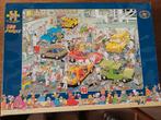 Jan van haasteren puzzel 500 stukjes in de autospuiterij, Ophalen of Verzenden, 500 t/m 1500 stukjes, Zo goed als nieuw