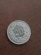 20 Rappen 1919B Helvetica, Postzegels en Munten, Ophalen of Verzenden, Overige landen, Losse munt