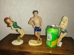 vintage Blikjeshouder - Pin up girl, Ophalen of Verzenden, Overige typen