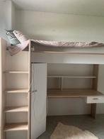 Prachtige hoogslaper met bureau en kast, Huis en Inrichting, Slaapkamer | Stapelbedden en Hoogslapers, Ophalen, Gebruikt, Hoogslaper