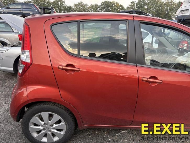 Deur rechts achter Suzuki Splash 2008-2015 Kleur: ZFSB, Auto-onderdelen, Carrosserie en Plaatwerk, Deur, Suzuki, Achter, Rechts