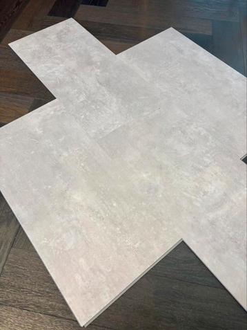 Moduleo Jetstone grijze PVC tegel 7,4 m2 kliksysteem beschikbaar voor biedingen