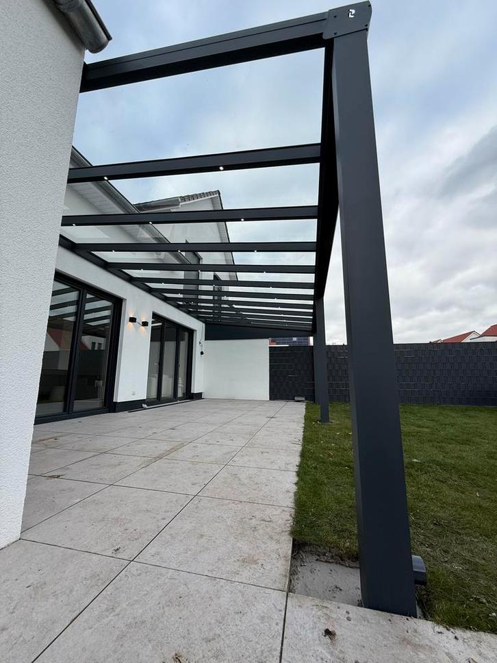 Moderne Veranda / Terrasoverkapping / Glazenschuifwanden, Tuin en Terras, Overkappingen, Nieuw, Veranda, Ophalen