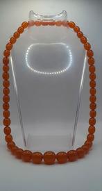 Zeldzame antieke honing amber ketting - baltische barnsteen, Sieraden, Tassen en Uiterlijk, Antieke sieraden, Ophalen of Verzenden