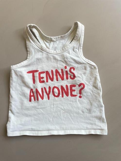Gaaf Hemdje van Mini Rodini Tennis maat 92/98, Kinderen en Baby's, Kinderkleding | Maat 92, Gebruikt, Jongen of Meisje, Shirt of Longsleeve