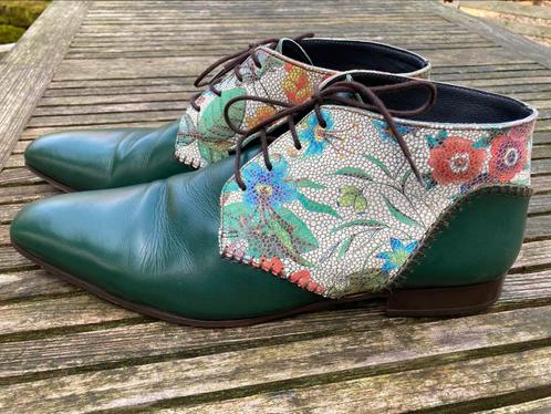 Unieke herenschoenen geen tweede paar zoals deze!, Kleding | Heren, Schoenen, Zo goed als nieuw, Veterschoenen, Overige kleuren