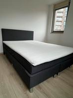 Boxcombinatie Alta - donkergrijs - 140x200cm, Huis en Inrichting, Slaapkamer | Boxsprings, Ophalen, Tweepersoons, Grijs, 140 cm