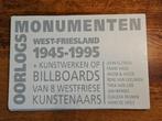 Oorlogs monumenten, west friesland 1945-1995, Ophalen of Verzenden, Zo goed als nieuw