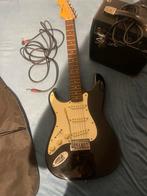 Linkshandige Westfield gitaar + versterker en accessoires, Muziek en Instrumenten, Snaarinstrumenten | Gitaren | Elektrisch, Gebruikt