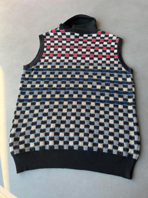 Nieuwe rood/zwart/blauwe Aldo Martins kol spencer, maat 42, Kleding | Dames, Truien en Vesten, Nieuw, Maat 42/44 (L), Overige kleuren