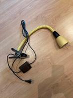 Vintage Bureaulamp met Klem, Ophalen, Gebruikt, Metaal, Minder dan 100 cm