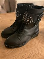 Dames Bikerboots kurt geiger London, Kurt geiger, Zwart, Lage of Enkellaarzen, Ophalen of Verzenden