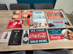 Coca cola reclame borden, Verzamelen, Ophalen of Verzenden, Zo goed als nieuw, Reclamebord