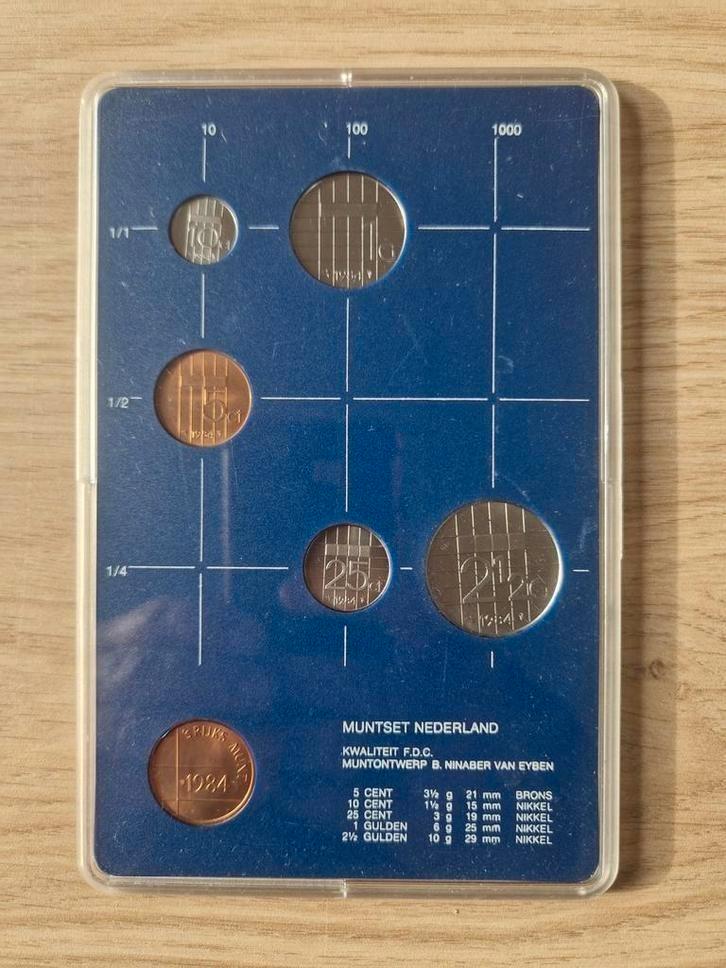 Muntset Nederland FDC 1984, Postzegels en Munten, Munten | Nederland, Setje, Overige waardes, Koningin Beatrix, Ophalen of Verzenden