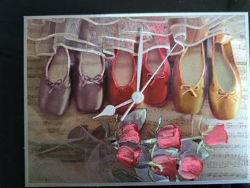 Klok met balletschoentjes nieuw (van Papillon) beschikbaar voor biedingen