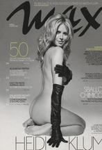 Model Heidi Klum fot MAX mannenblad (nude /bloot) 2007, Verzenden, 1980 tot heden, Ongelopen, Sterren en Beroemdheden