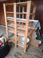 Houten opberg kast voor garage of schuur, Ophalen of Verzenden, Gebruikt