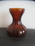 Leerdam glas A. D. Copier design bollen glas, kleur bruin, Antiek en Kunst, Ophalen of Verzenden