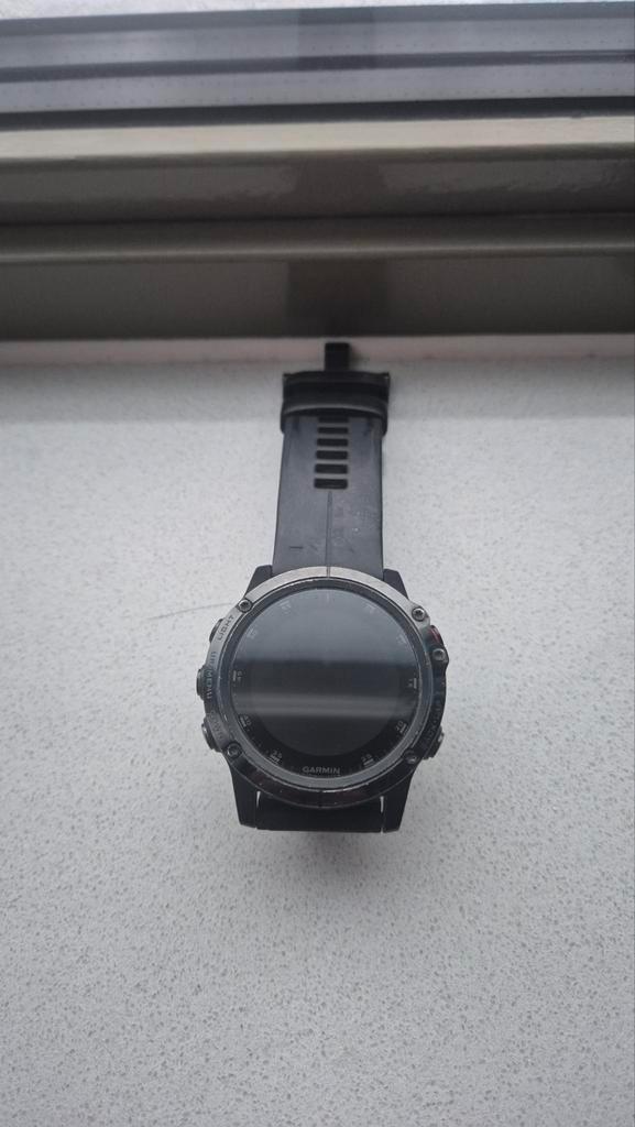 Garmin Fenix 5X Plus - Goede staat, compleet!, Sieraden, Tassen en Uiterlijk, Sporthorloges, Ophalen of Verzenden