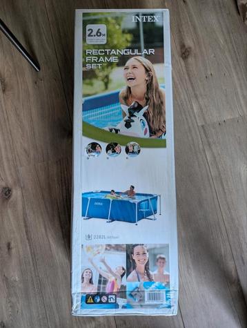 (nieuw) Intex Metal Frame zwembad - 260 x 160 x 65 beschikbaar voor biedingen