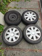 Winterbanden op velg Skoda Octavia 205/55 R16 91H, Ophalen, Gebruikt, 16 inch, Banden en Velgen