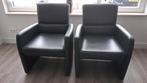2 prachtige z.g.a.n. Montel leren stoelen € 175 p.st, Huis en Inrichting, Fauteuils, Ophalen, Zo goed als nieuw, 75 tot 100 cm