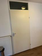 opdekdeur, Doe-het-zelf en Verbouw, Deuren en Horren, Ophalen, Gebruikt, 80 tot 100 cm, Binnendeur