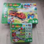 Lego duplo trein + extra treinbaan, Overige merken, Zo goed als nieuw, Ophalen