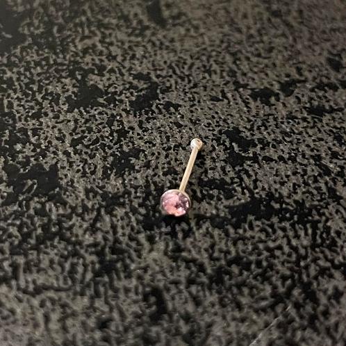 Zilveren neus piercing 925, Sieraden, Tassen en Uiterlijk, Piercings, Nieuw, Neuspiercing, Zilver, Ophalen of Verzenden