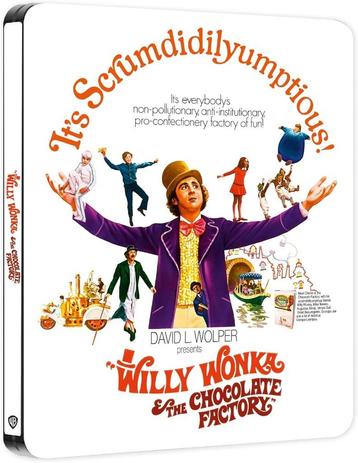 Willy Wonka and the Chocolate Factory 4K Steelbook NLO 37883 beschikbaar voor biedingen