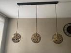 Hanglamp zwart met goud, Huis en Inrichting, Lampen | Hanglampen, Ophalen of Verzenden, Zo goed als nieuw, Minder dan 50 cm
