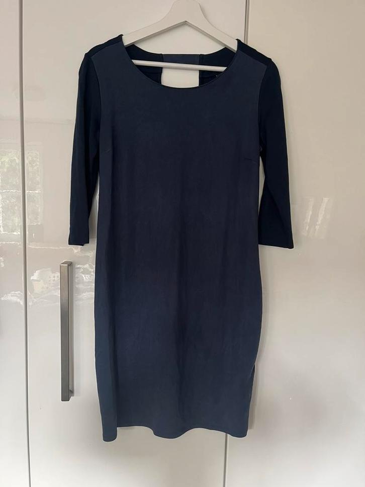 Zwangerschapsjurk van Noppies, size XS Donkerblauw, Kleding | Dames, Positiekleding, Zo goed als nieuw, Jurk, Maat 34 (XS) of kleiner