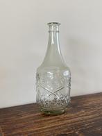 Glazen vaas met bloemenreliëf, Ophalen, Overige kleuren, Nieuw, Glas