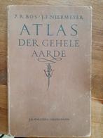 Atlas der gehele aarde Bos 1956, Boeken, Atlassen en Landkaarten, Wereld, Ophalen of Verzenden, Zo goed als nieuw, Bosatlas