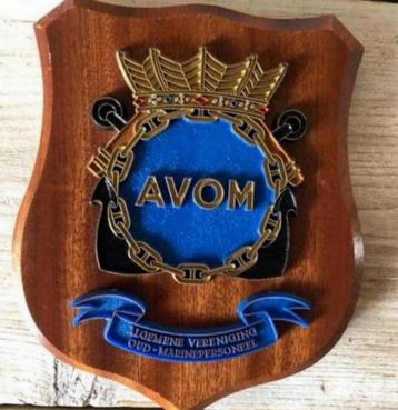 Marine Wapenschild  AVOM beschikbaar voor biedingen