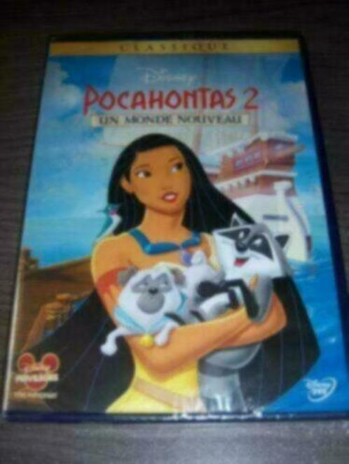 Disney Pocahontas 2 Reis Naar een nieuwe Wereld (Frans)seal, Cd's en Dvd's, Dvd's | Tekenfilms en Animatie, Nieuw in verpakking