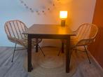 Twee eetkamerstoelen (Rotan), Huis en Inrichting, Stoelen, Ophalen of Verzenden, Zo goed als nieuw, Bruin, Twee