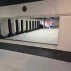 Gym spiegel met ophang systeem, Huis en Inrichting, Woonaccessoires | Spiegels, Minder dan 50 cm, Ophalen of Verzenden, Zo goed als nieuw